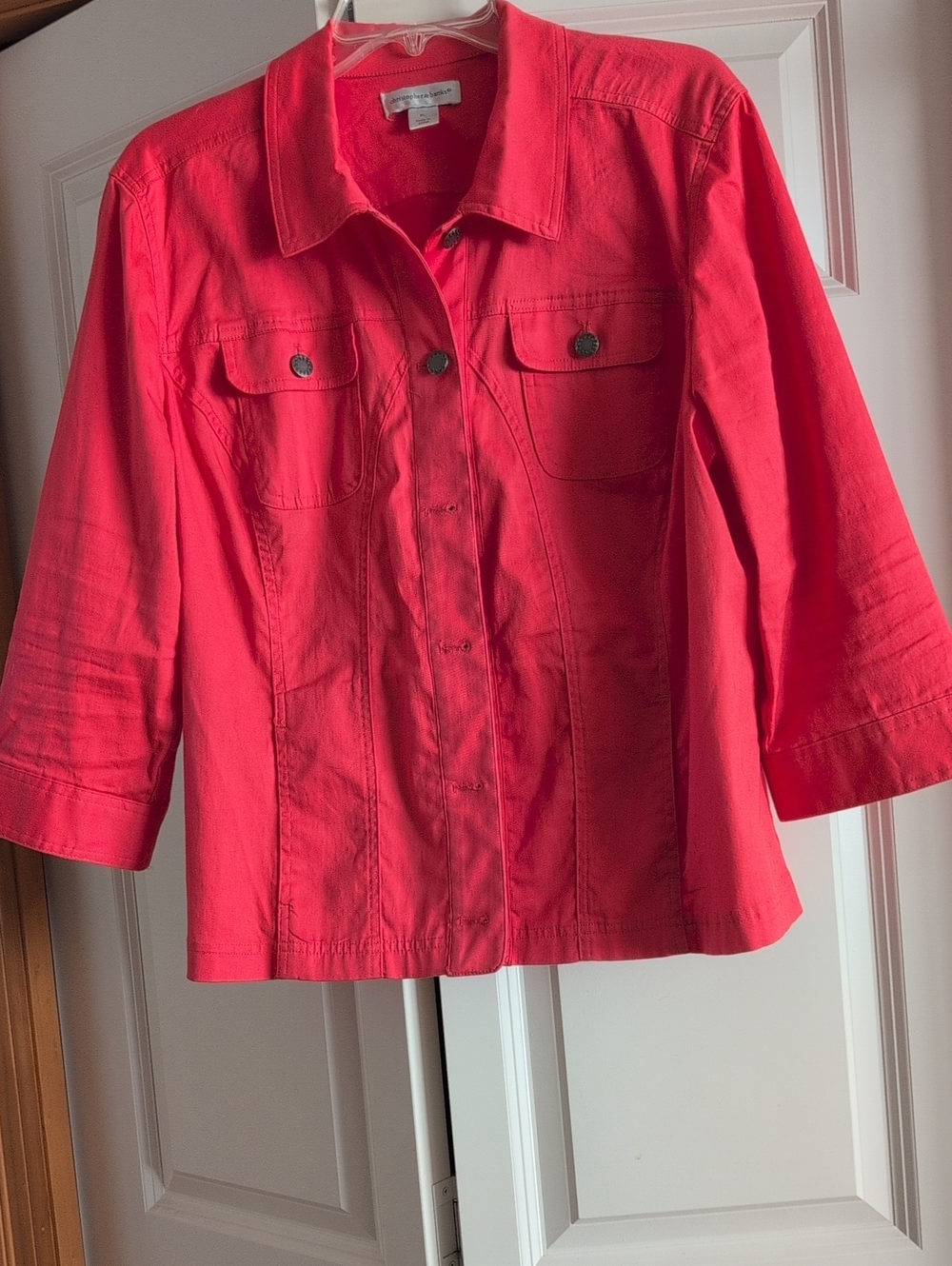 Christopher & Banks XL Stretchy Cotton Jacket